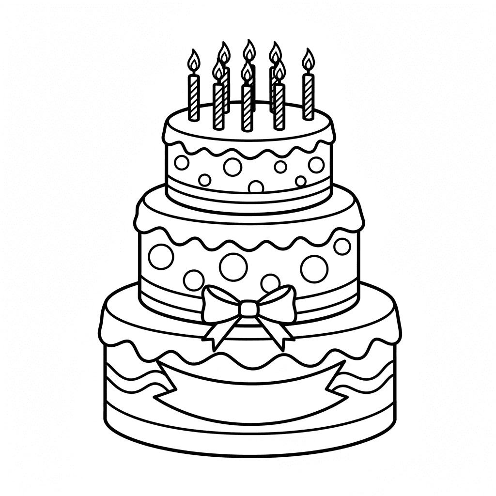 Birthday Cake With Candles
