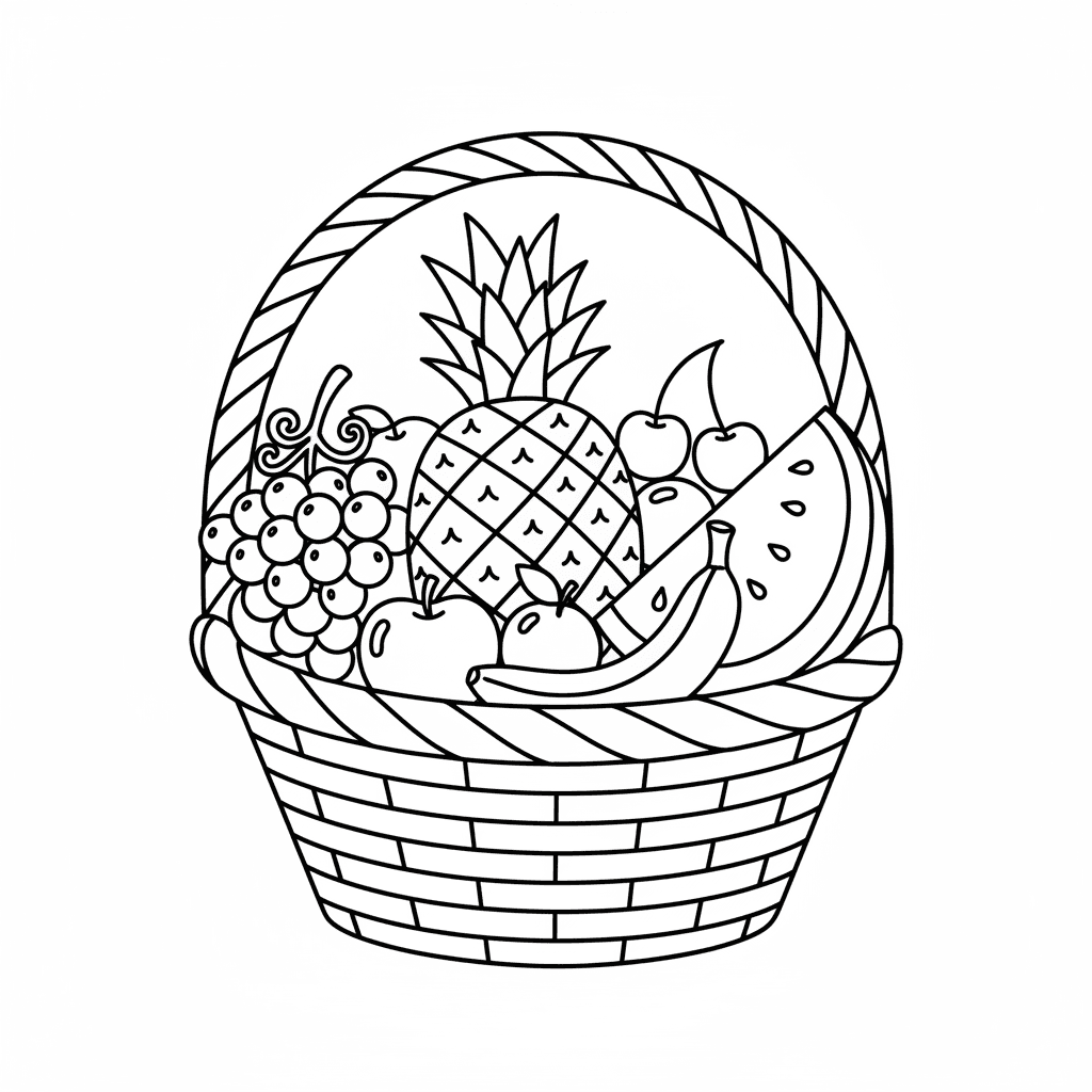 Fruit Basket Overflowing