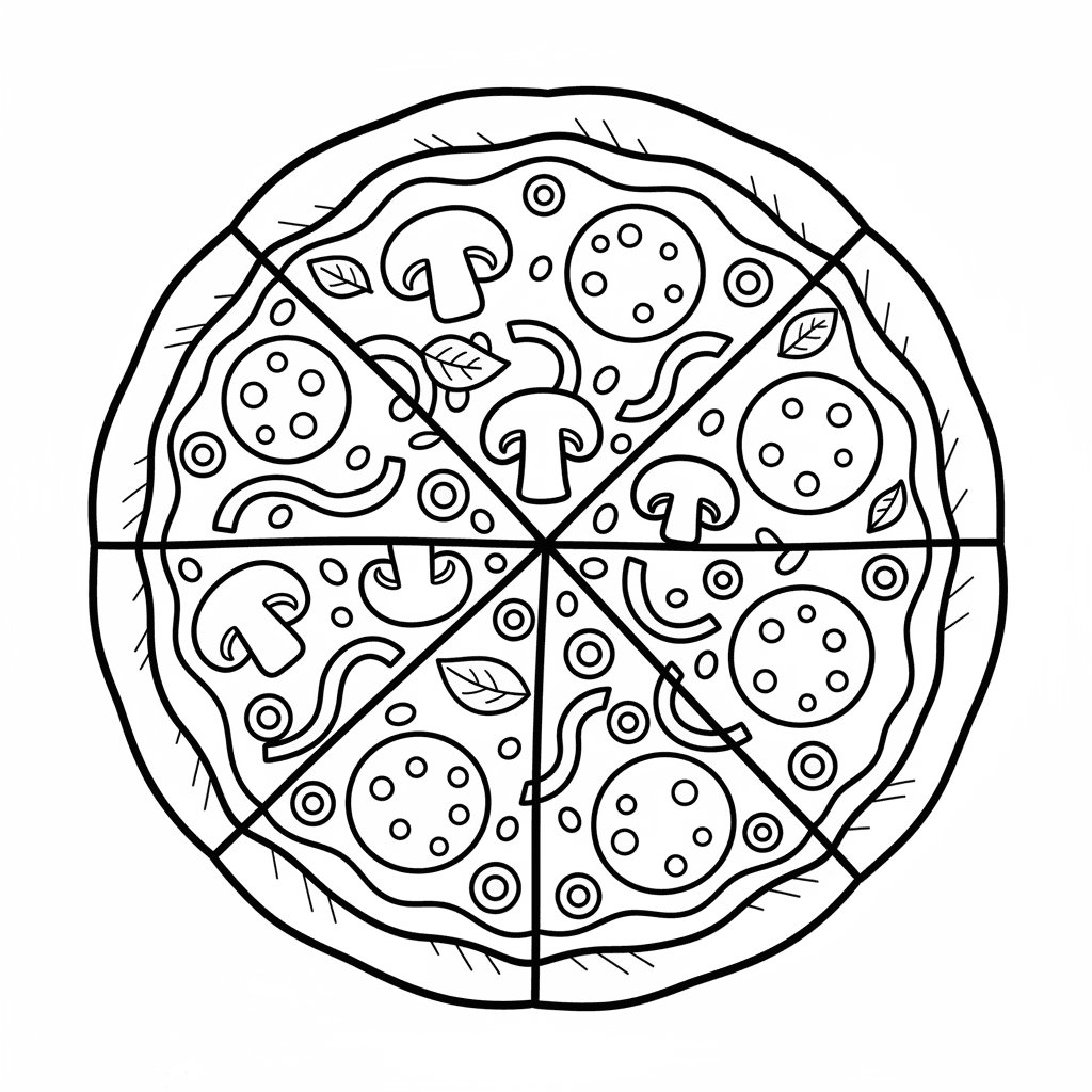 Pizza With All The Toppings