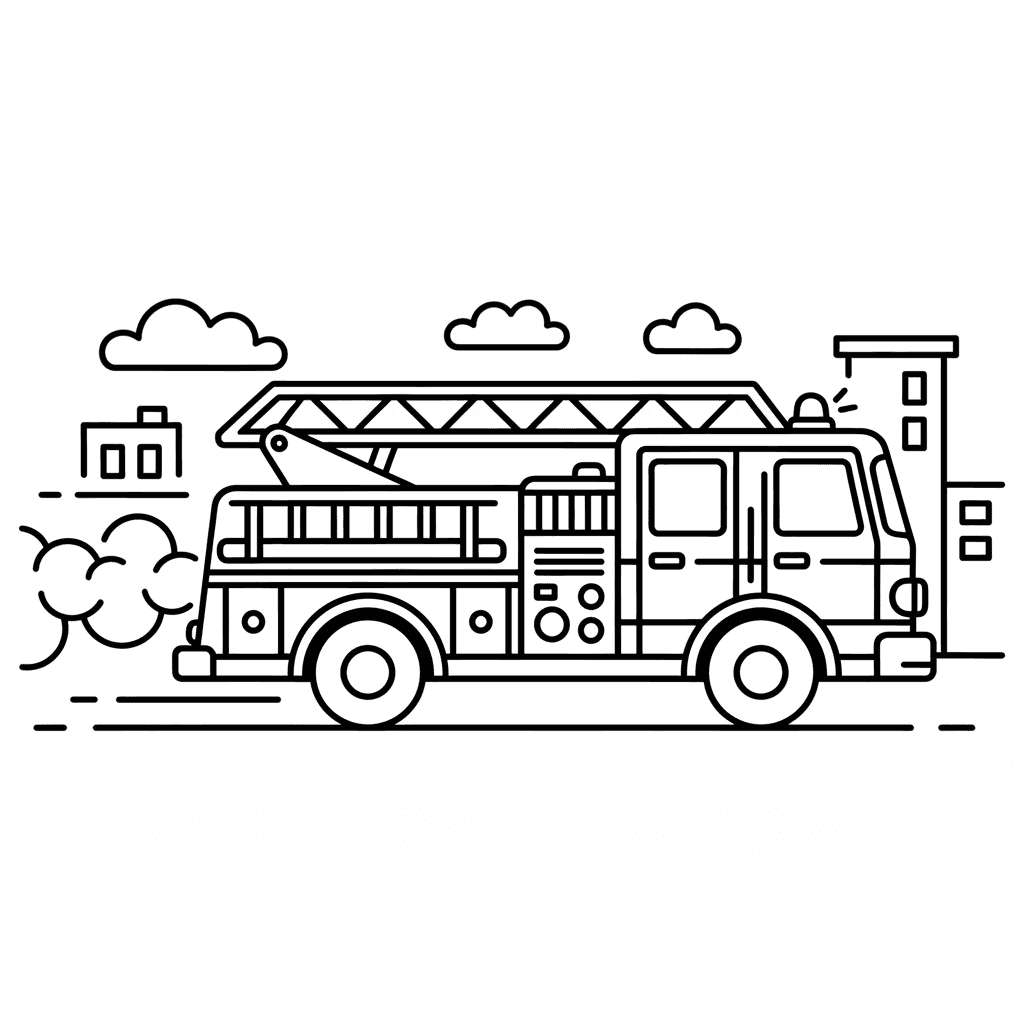 Fire Truck Racing To Help