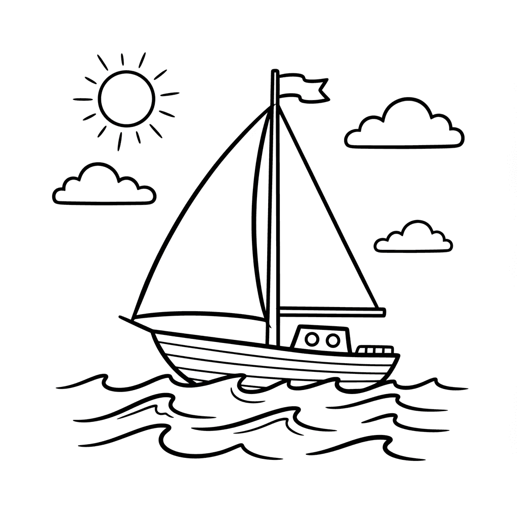 Sailboat On The Ocean